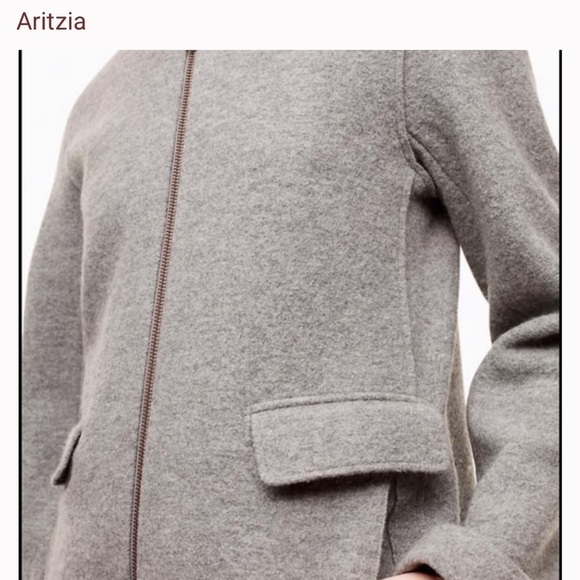 ARITZIA Babaton 100% wool Bonamici Jacket grey size S - Picture 3 of 13